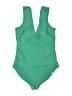Summersalt Solid Green One Piece Swimsuit Size 10LT - photo 1