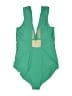 Summersalt Solid Green One Piece Swimsuit Size 10LT - photo 2
