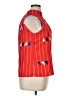 Molly Bracken 100% Polyester Red Sleeveless Blouse Size XL - photo 4