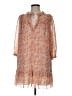 Wilfred 100% Polyester Paisley Tan Cocktail Dress Size XS - photo 1