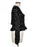Reformation 100% Viscose Black Long Sleeve Blouse Size L - photo 4