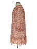 Wilfred 100% Polyester Paisley Tan Cocktail Dress Size XS - photo 5