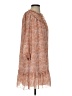 Wilfred 100% Polyester Paisley Tan Cocktail Dress Size XS - photo 4