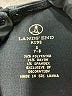 Lands' End Stars Black Dress Size 7 - 8 - photo 3