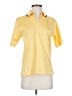 Outer Banks Yellow Short Sleeve Blouse Size S - photo 1