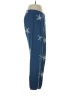 Monrow Stars Blue Casual Pants Size XS - photo 4