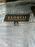 ELOQUII 100% Tencel Blue 3/4 Sleeve Button-Down Shirt Size 14 Plus - photo 7