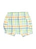 First Impressions Plaid Yellow Shorts Size 3-6 mo - photo 1
