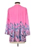 Lilly Pulitzer 100% Polyester Pink 3/4 Sleeve Blouse Size S - photo 2