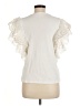 Assorted Brands Ivory Short Sleeve Top Size M - photo 2