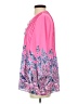 Lilly Pulitzer 100% Polyester Pink 3/4 Sleeve Blouse Size S - photo 5