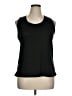 Real Essentials Black Sleeveless T-Shirt Size XL - photo 1