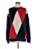 Assorted Brands 100% Cotton Argyle Blue Red Pullover Sweater Size M - photo 1