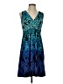 Soma Paisley Blue Cocktail Dress Size XS - photo 1