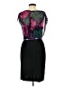 AB Studio 100% Polyester Graphic Black Cocktail Dress Size 8 - photo 2