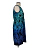 Soma Paisley Blue Cocktail Dress Size XS - photo 4