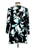 JM Collection Teal 3/4 Sleeve Blouse Size L - photo 2