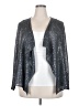 Alfani 100% Polyester Silver Cardigan Size 2X - photo 1