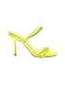 Larroudé Yellow Sandals Size 6 - photo 1