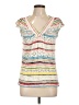 Marc by Marc Jacobs Ivory White Short Sleeve Top Size L - photo 1