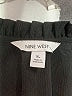 Nine West 100% Polyester Black Short Sleeve Blouse Size XL - photo 7