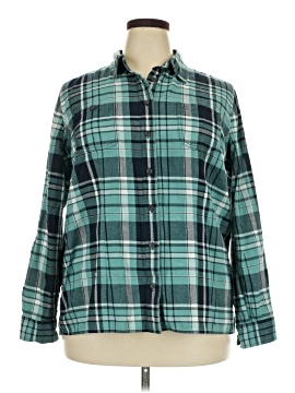 Duluth Trading Co. Long Sleeve Button Down Shirt
