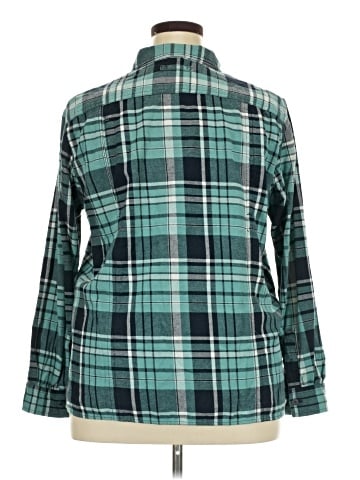 Duluth Trading Co. Long Sleeve Button-Down Shirt (view 2)