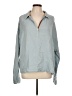 Dylan 100% Cotton Teal Blue Long Sleeve Polo Size L - photo 1