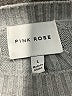 Pink Rose Gray Short Sleeve Turtleneck Size L - photo 7
