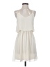TOBI 100% Polyester Solid Ivory Casual Dress Size S - photo 1