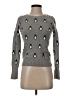 Shrinking Violet Hearts Gray Pullover Sweater Size XS - photo 1