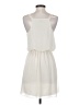 TOBI 100% Polyester Solid Ivory Casual Dress Size S - photo 2