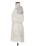 TOBI 100% Polyester Solid Ivory Casual Dress Size S - photo 5