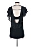 Addison Black Short Sleeve Blouse Size XS - photo 2