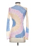 Pete 100% Nylon Blue Long Sleeve Top Size XS - photo 2
