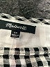 Madewell Checkered-gingham Black Casual Skirt Size 00 - photo 5