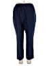 Blair 100% Polyester Solid Blue Casual Pants Size 16 - photo 2