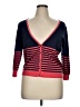 Max Studio Stripes Red 3/4 Sleeve T-Shirt Size XL - photo 1