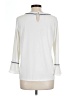 Anne Klein Ivory 3/4 Sleeve Blouse Size L - photo 2