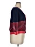 Max Studio Stripes Red 3/4 Sleeve T-Shirt Size XL - photo 4