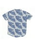 Fifth Sun 100% Cotton Print Blue Short Sleeve Button-Down Shirt Size M (kids) - photo 2