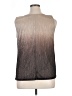 Marina Silver Sleeveless Blouse Size 16 - photo 2