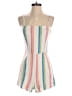Hurley Stripes White Romper Size S - photo 1
