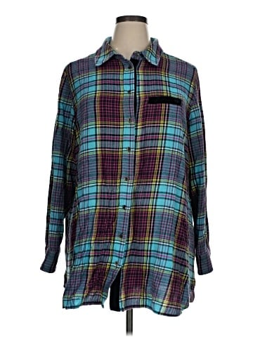 Soft Surroundings Long Sleeve Button-Down Shirt (view 1)