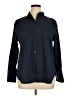 Chico's Solid Blue Long Sleeve Button-Down Shirt Size XL (3) - photo 1