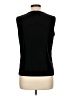 Kathie Lee Black Sleeveless Top Size L - photo 2