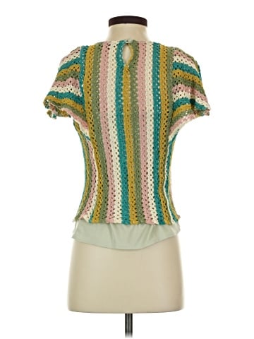 Eva Franco Short Sleeve Blouse (view 2)