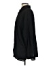 Shein Solid Black Long Sleeve Button-Down Shirt Size 4 - photo 5