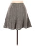 H&M Chevron-herringbone Gray Casual Skirt Size 6 - photo 1