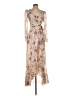 WAYF 100% Polyester Floral Ivory Cocktail Dress Size XS - photo 1